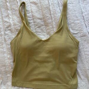 Olive Green Lululemon Align Tank Size 2